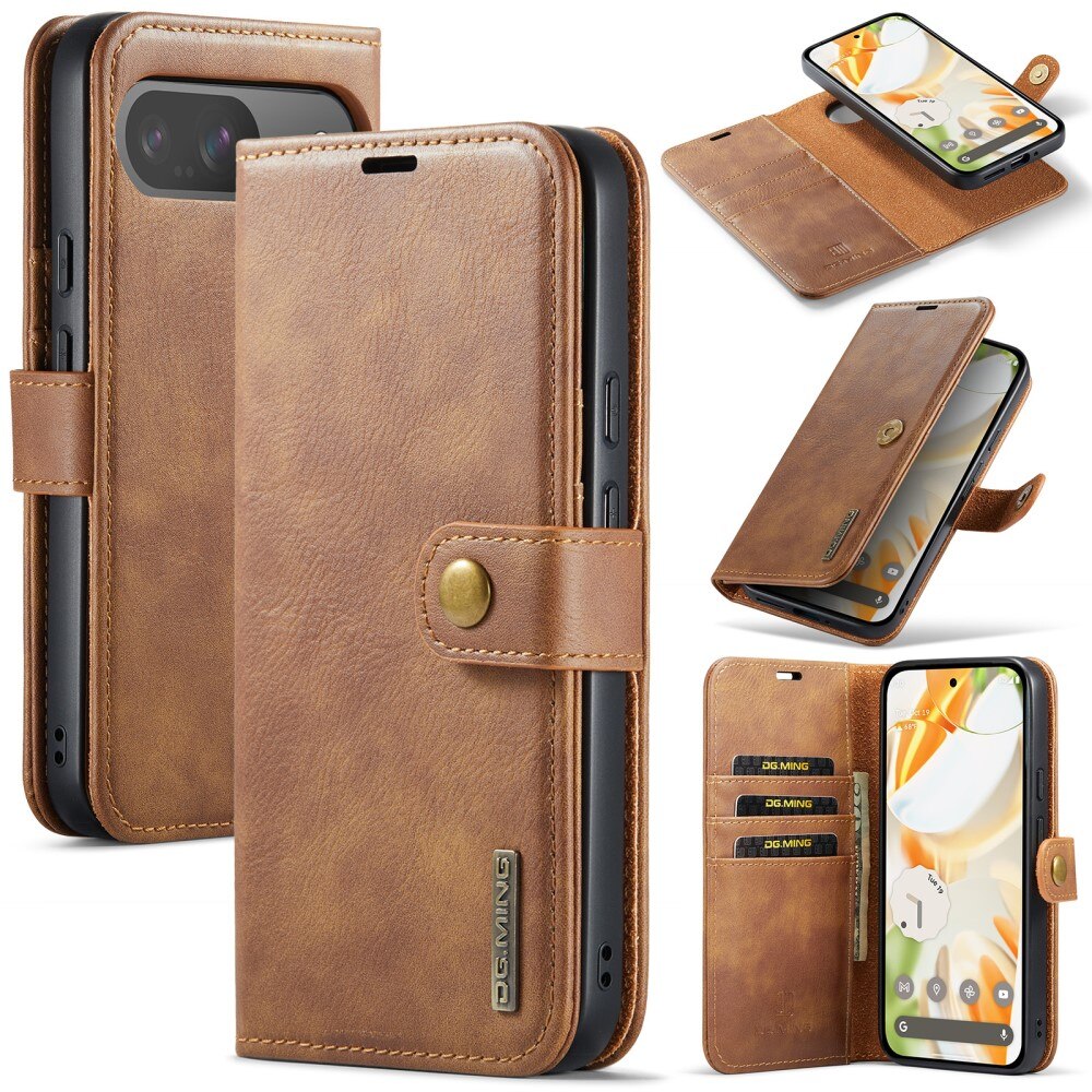 Cover portafoglio Magnet Wallet Google Pixel 9a Cognac