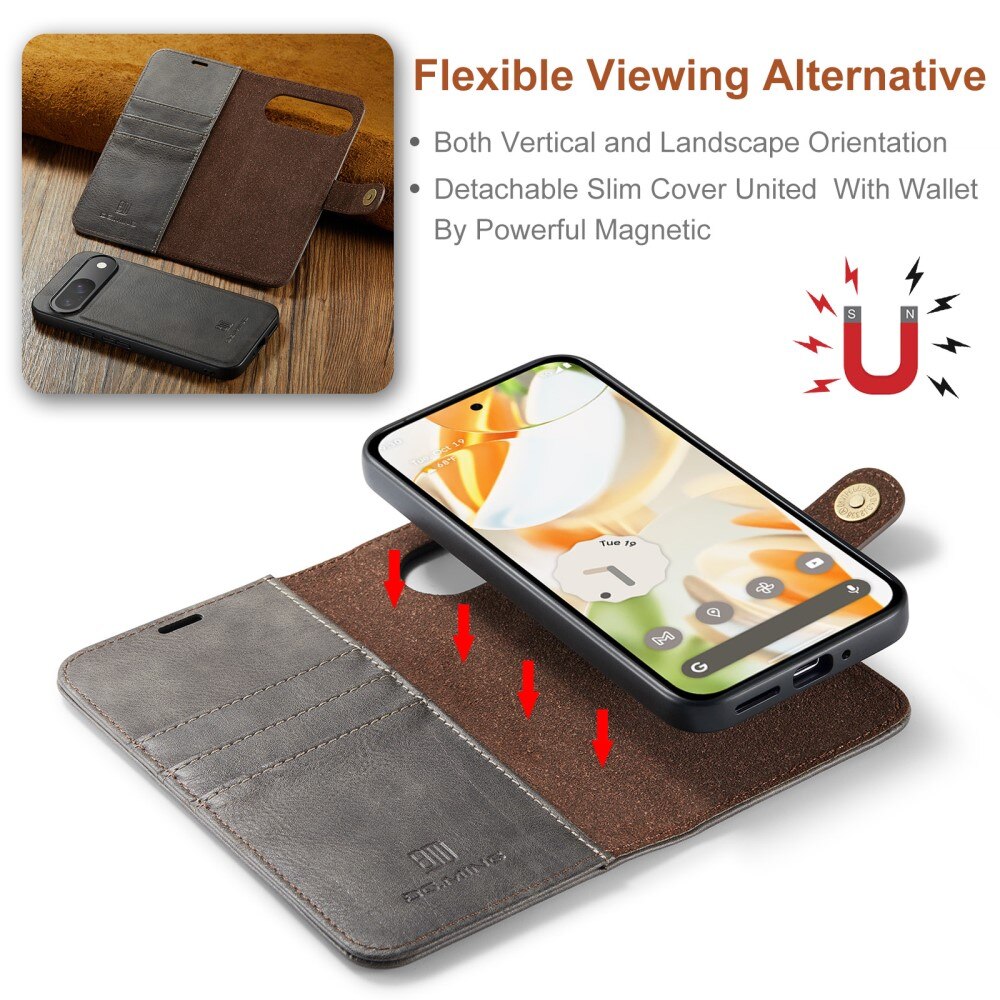 Cover portafoglio Magnet Wallet Google Pixel 9 Pro Brown