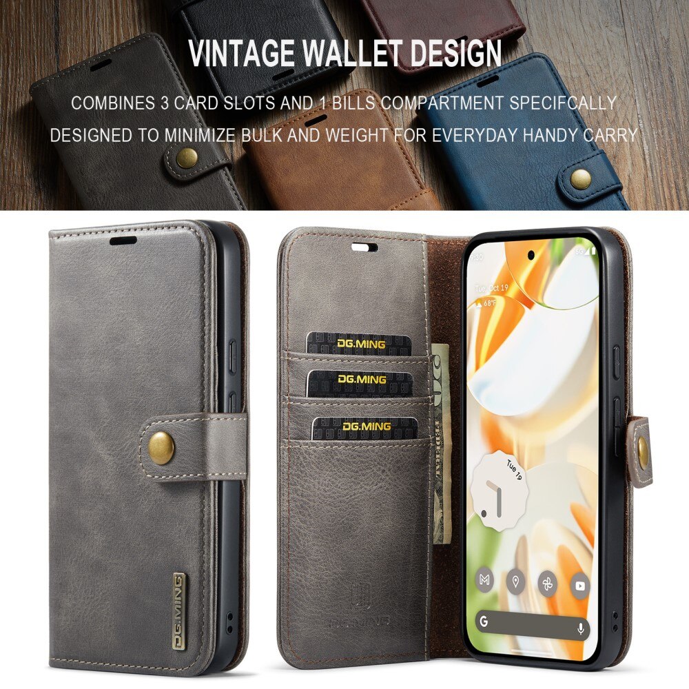 Cover portafoglio Magnet Wallet Google Pixel 9 Brown