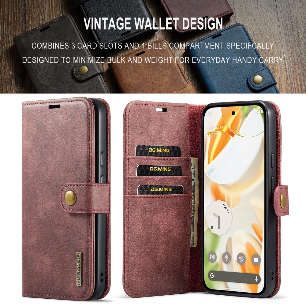 Cover portafoglio Magnet Wallet Google Pixel 9 Red