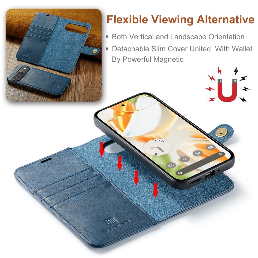 Cover portafoglio Magnet Wallet Google Pixel 9 Blue