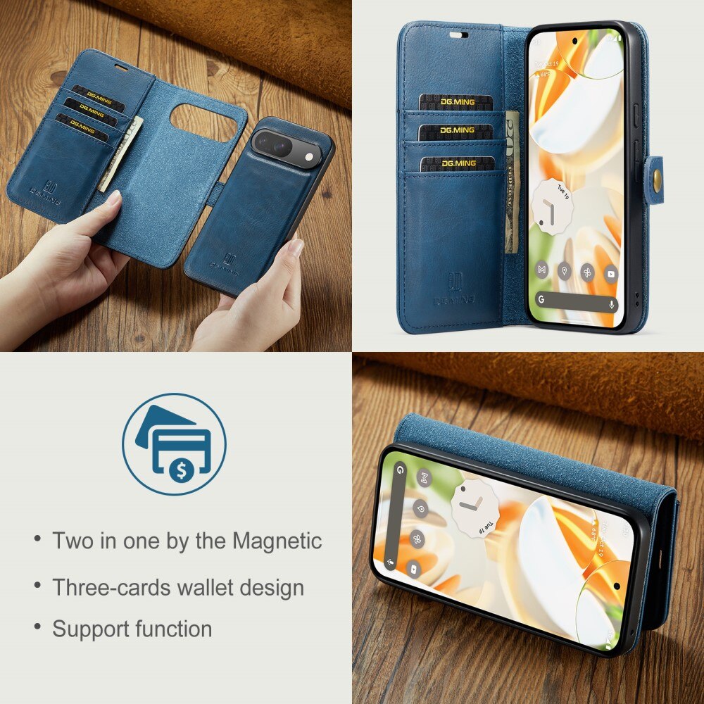 Cover portafoglio Magnet Wallet Google Pixel 9 Blue