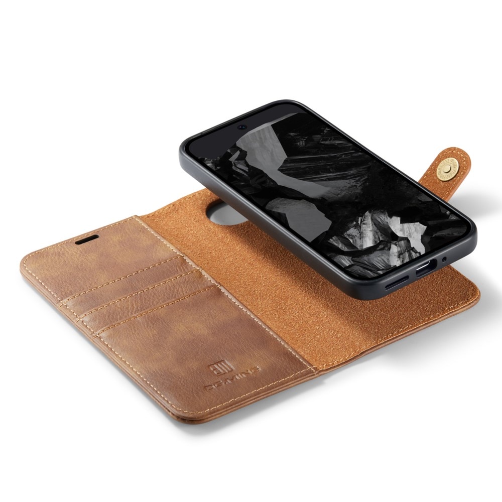 Cover portafoglio Magnet Wallet Google Pixel 9 Pro XL Cognac