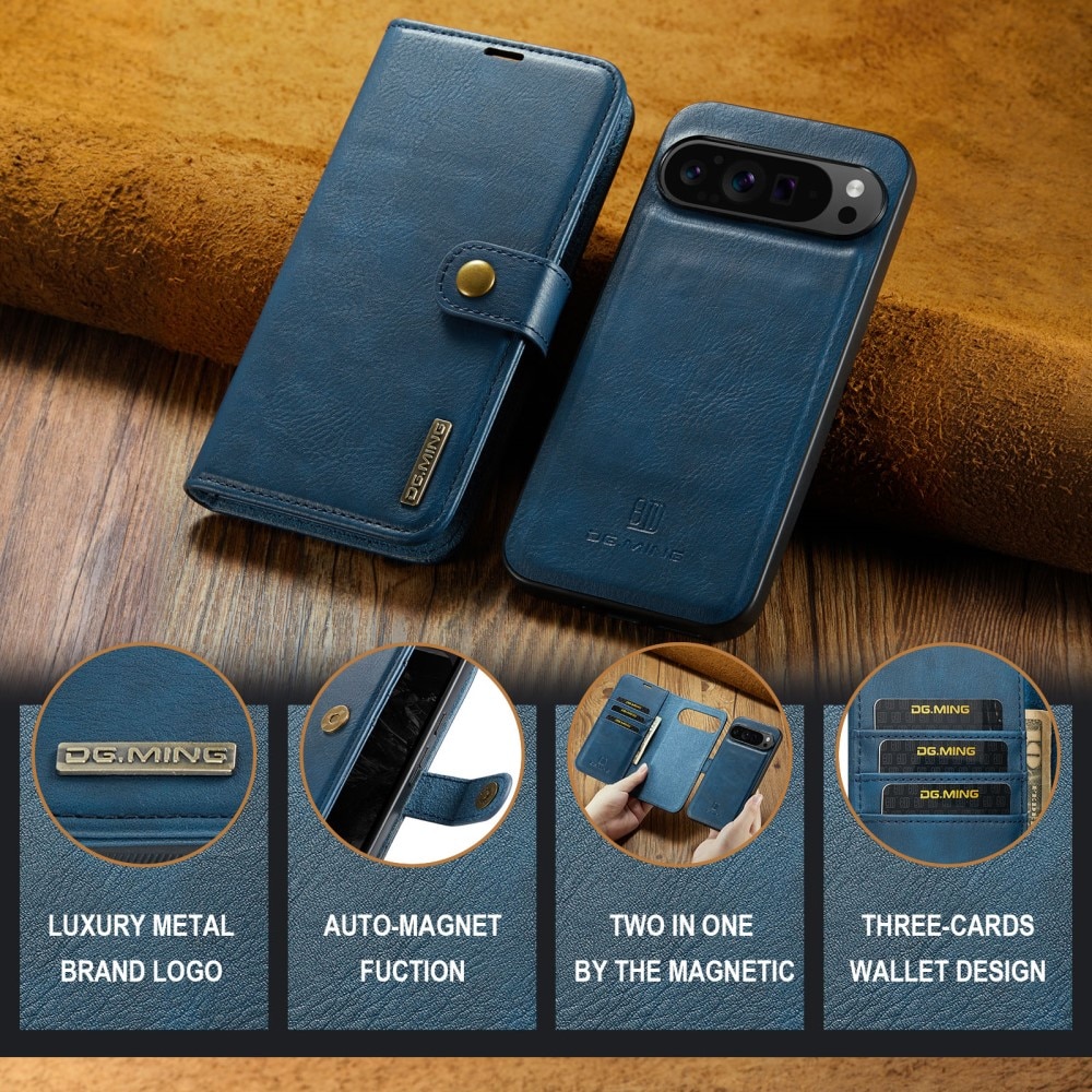 Cover portafoglio Magnet Wallet Google Pixel 9 Pro XL Blue