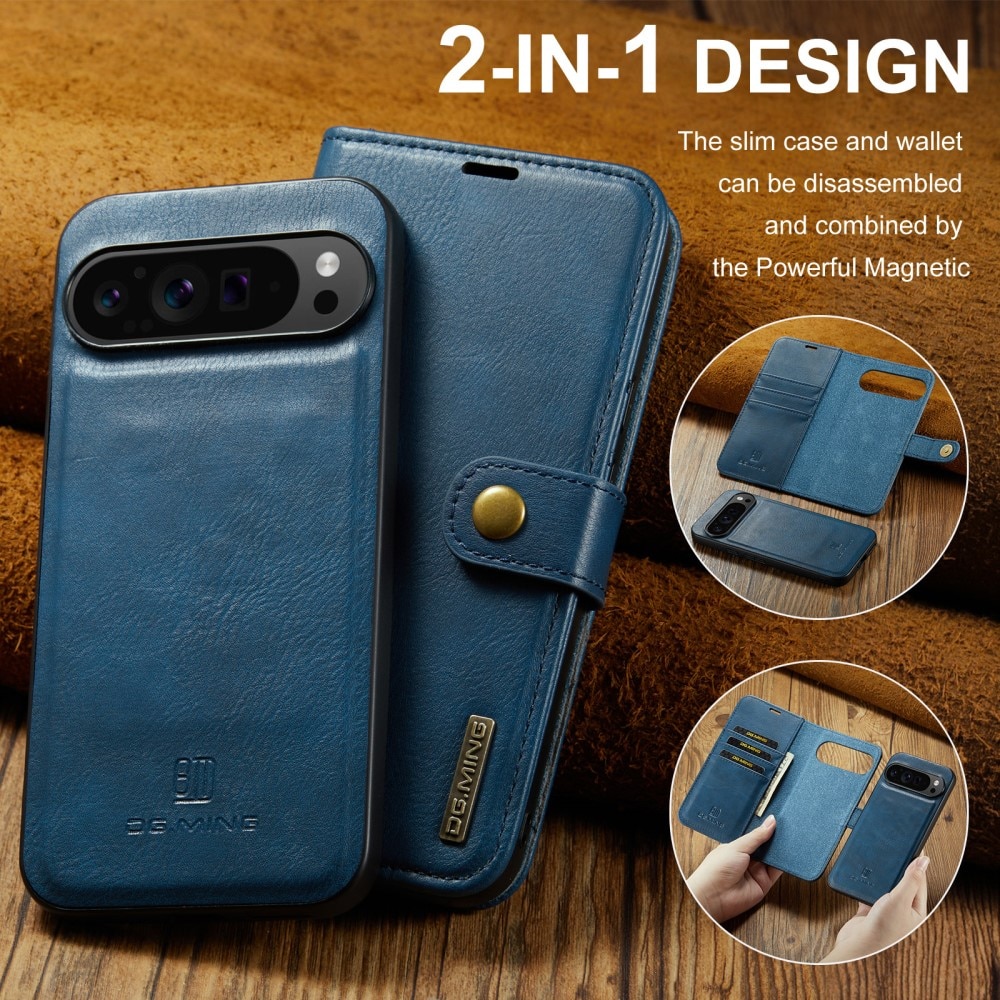 Cover portafoglio Magnet Wallet Google Pixel 9 Pro XL Blue