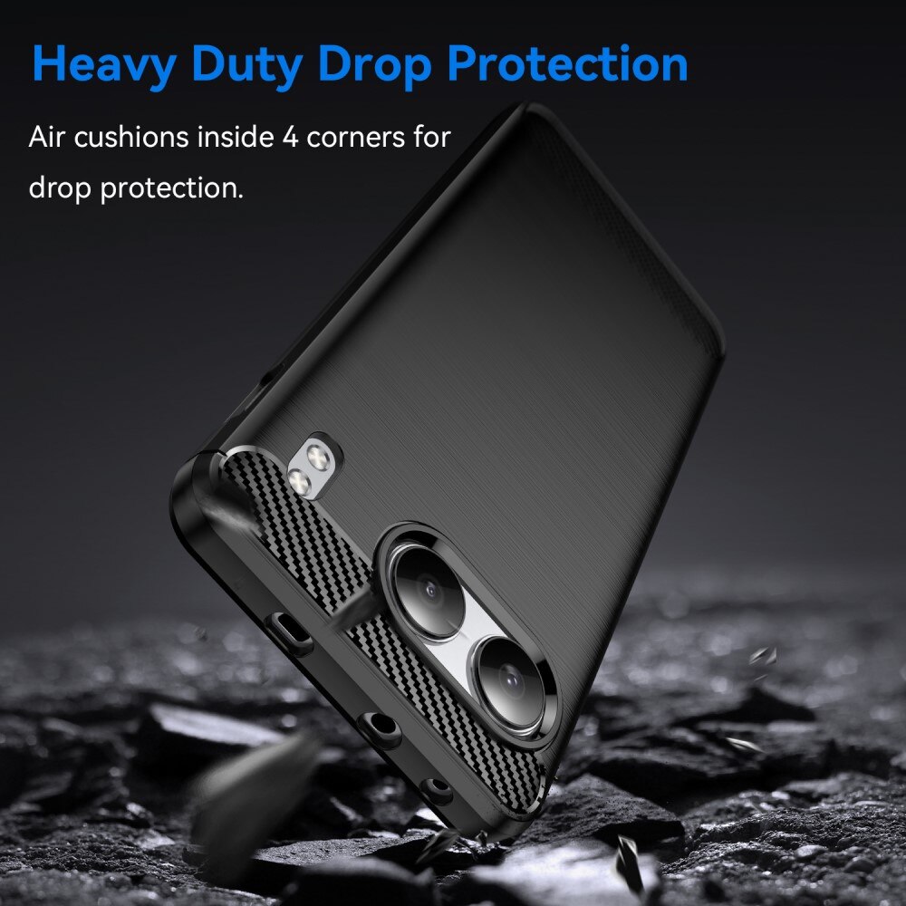 Cover TPU Brushed OnePlus Nord 4 Black