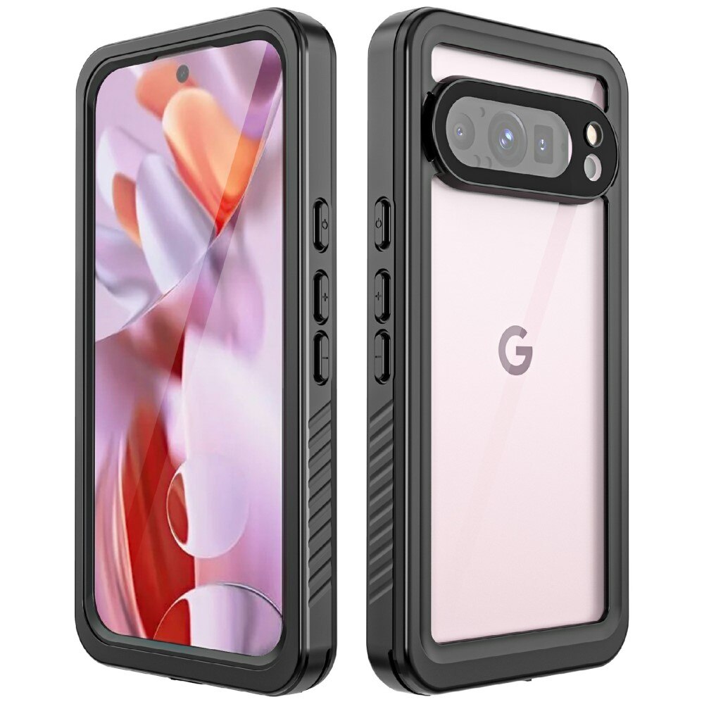 Cover ibrida impermeabile Google Pixel 9 Pro trasparente