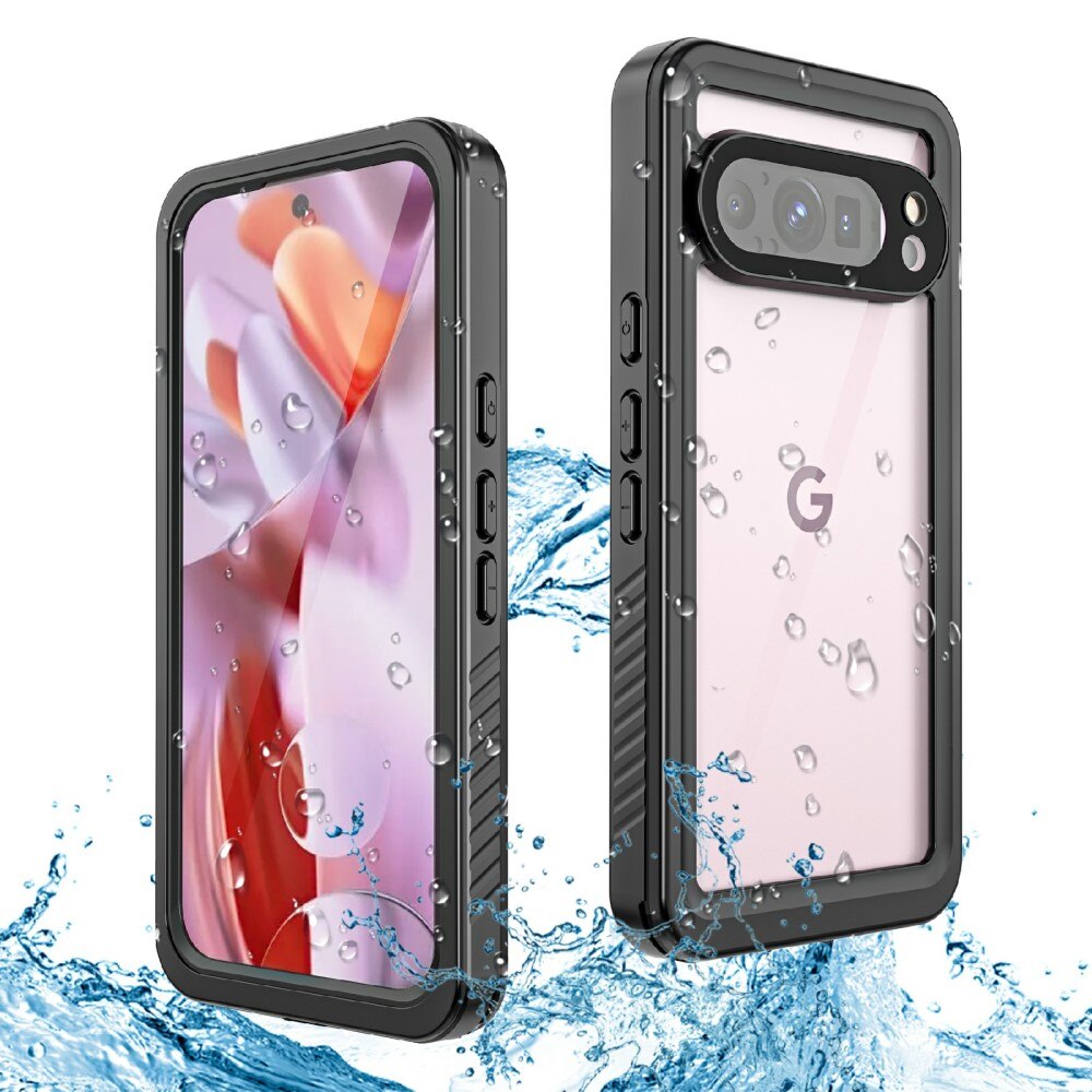 Cover ibrida impermeabile Google Pixel 9 Pro trasparente