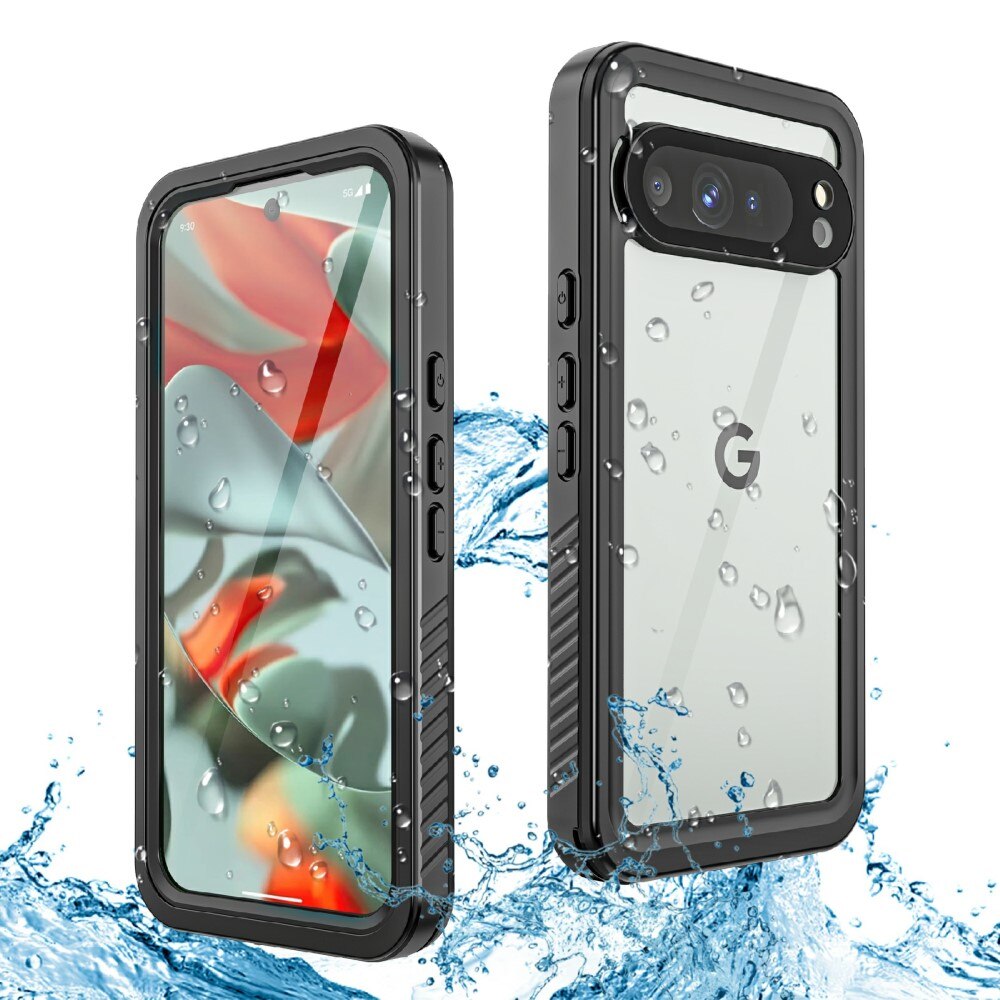 Cover ibrida impermeabile Google Pixel 9 Pro XL trasparente