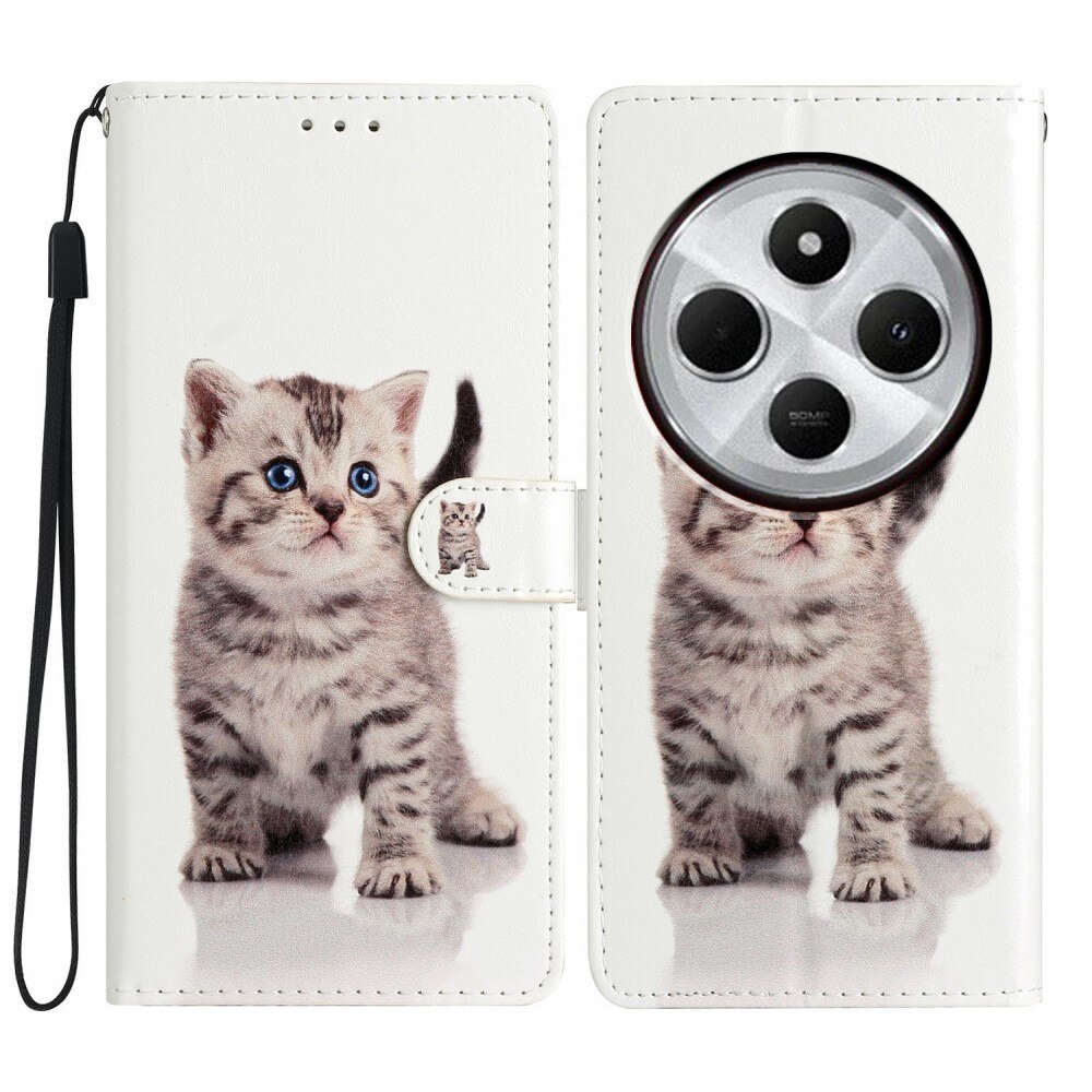 Cover portafoglio Xiaomi Redmi 14C gattino