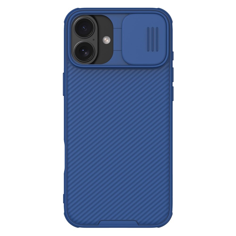 Cover CamShield iPhone 16 blu