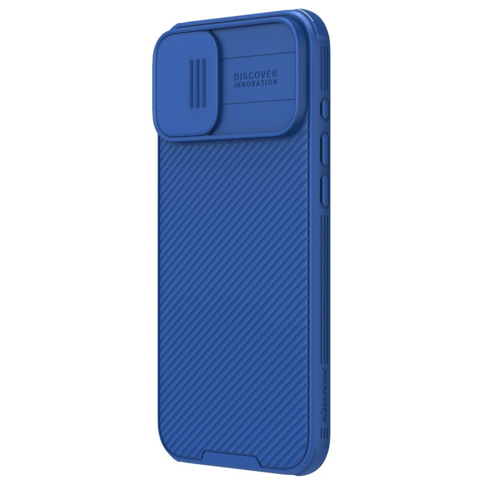 Cover CamShield iPhone 16 blu