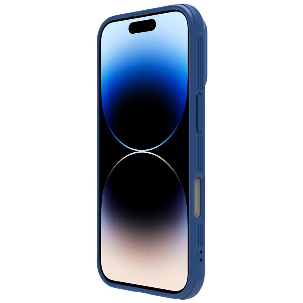 Cover CamShield iPhone 16 blu