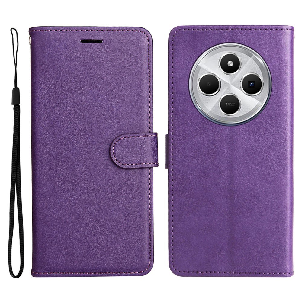 Custodie a portafoglio Xiaomi Redmi 14C viola