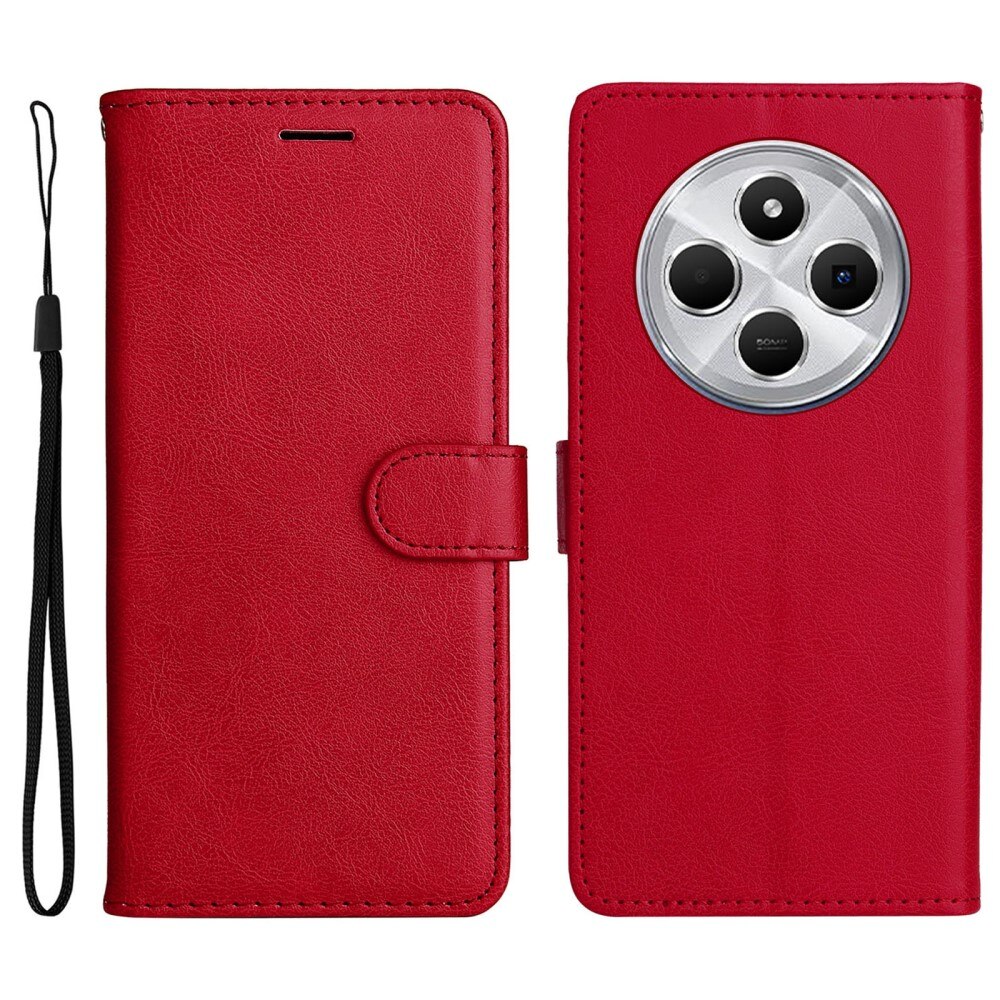 Custodie a portafoglio Xiaomi Redmi 14C rosso