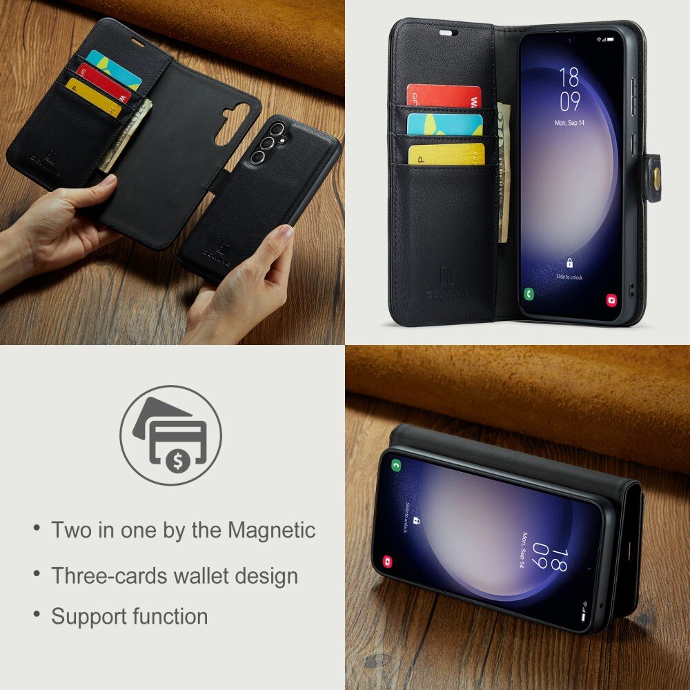 Cover portafoglio Magnet Wallet Samsung Galaxy S24 FE Black