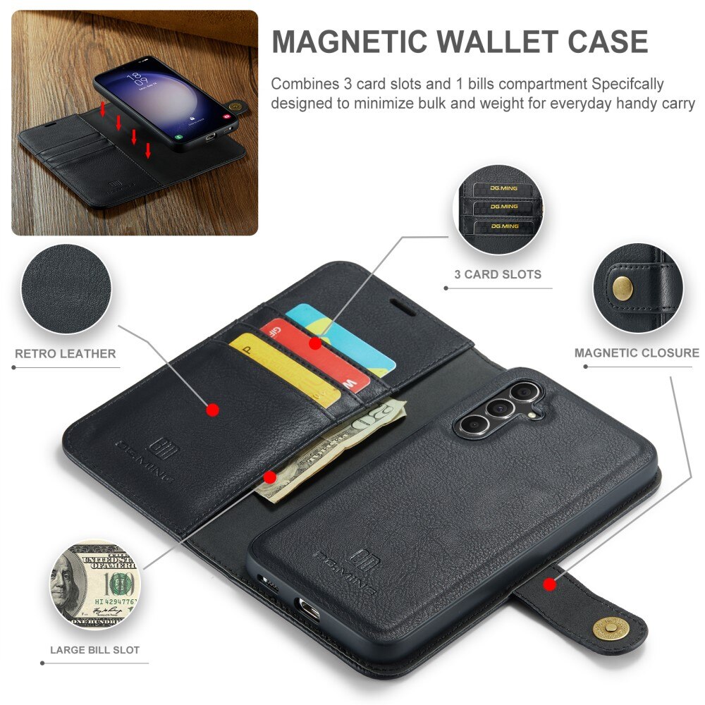 Cover portafoglio Magnet Wallet Samsung Galaxy S24 FE Black