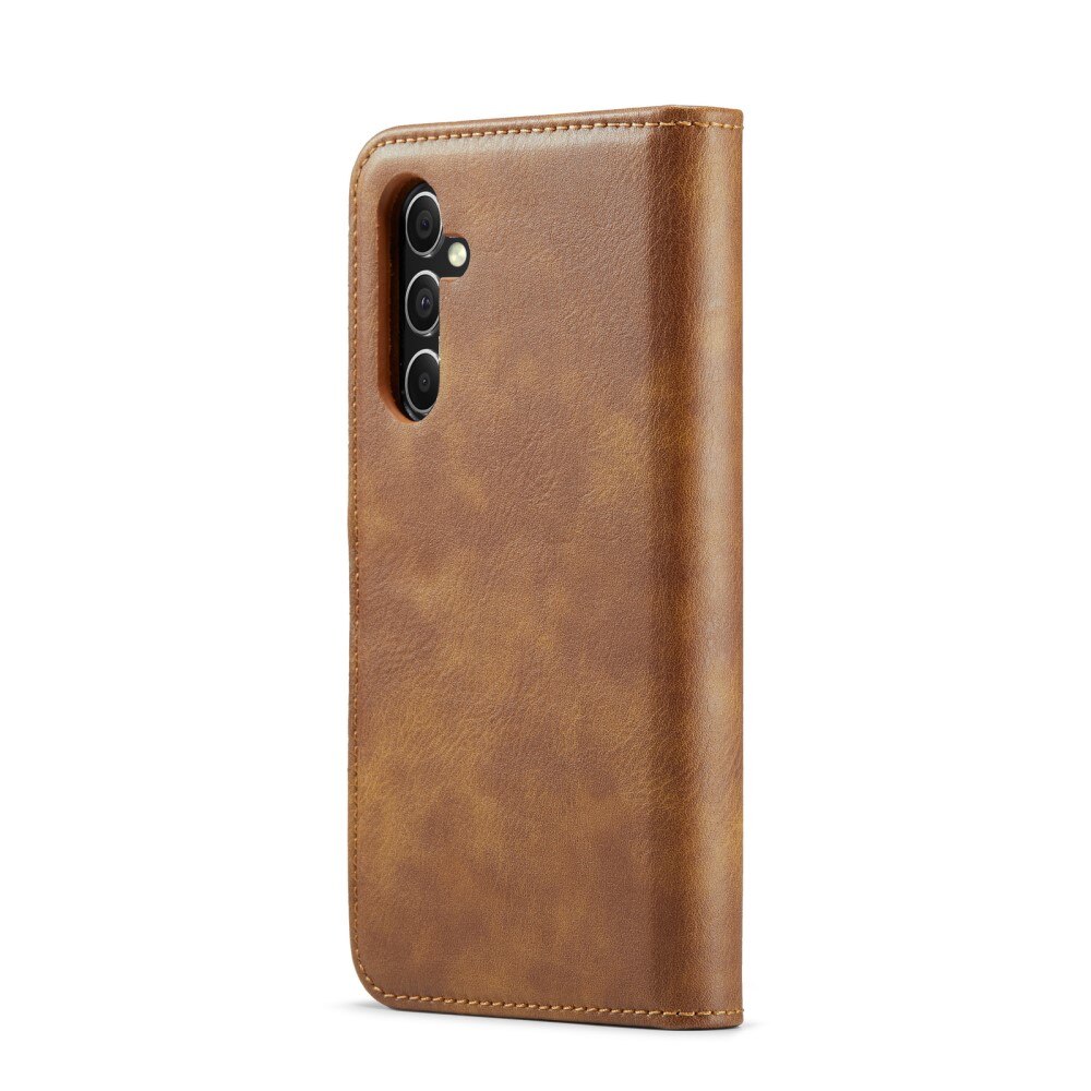 Cover portafoglio Magnet Wallet Samsung Galaxy S24 FE Cognac