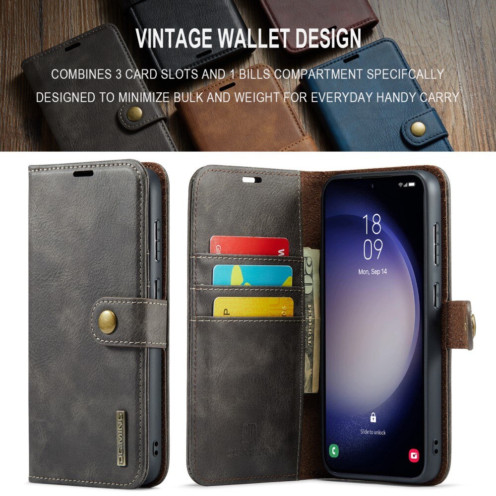 Cover portafoglio Magnet Wallet Samsung Galaxy S24 FE Brown