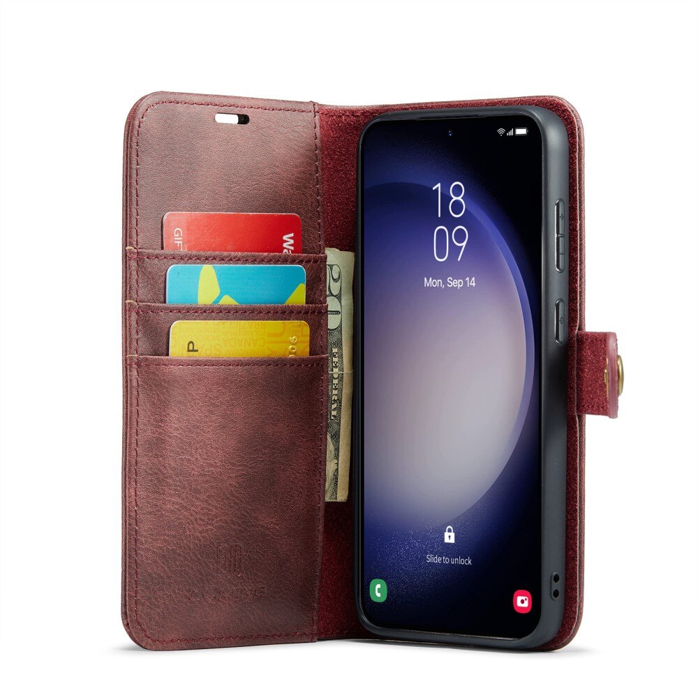 Cover portafoglio Magnet Wallet Samsung Galaxy S24 FE Red