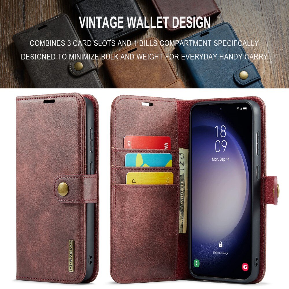 Cover portafoglio Magnet Wallet Samsung Galaxy S24 FE Red