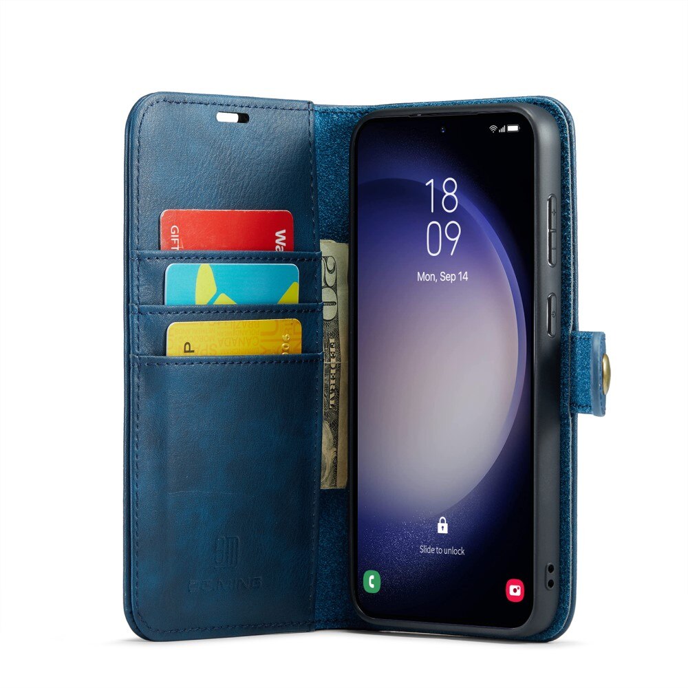 Cover portafoglio Magnet Wallet Samsung Galaxy S24 FE Blue