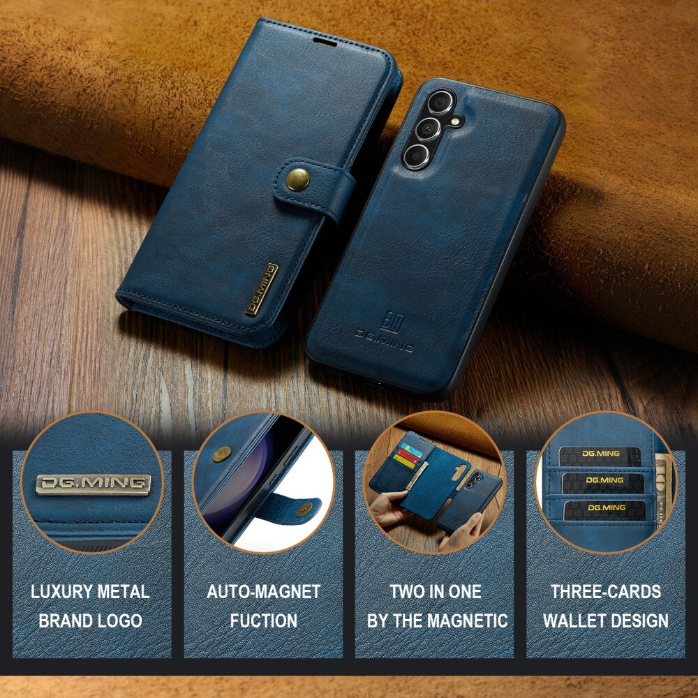 Cover portafoglio Magnet Wallet Samsung Galaxy S24 FE Blue