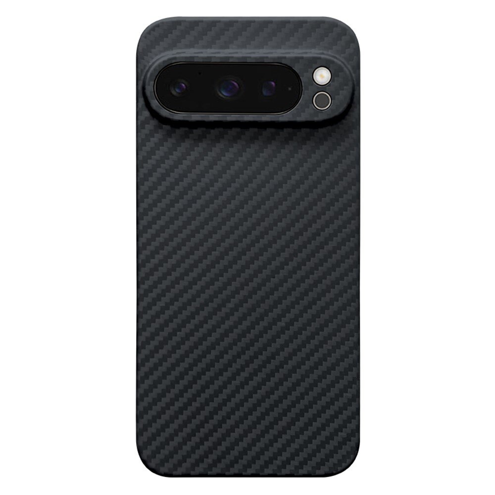 Cover sottile Fibra aramidica Google Pixel 9 Pro XL nero