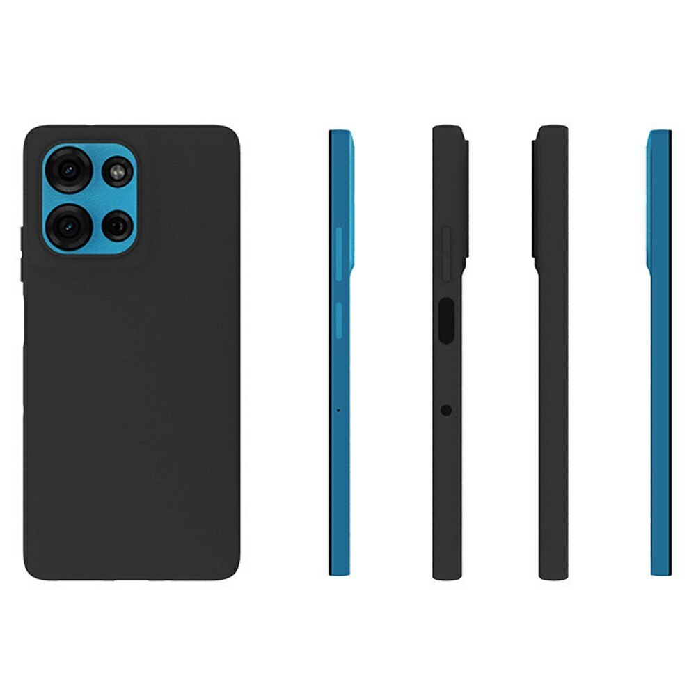 TPU Cover Motorola Moto G75 nero