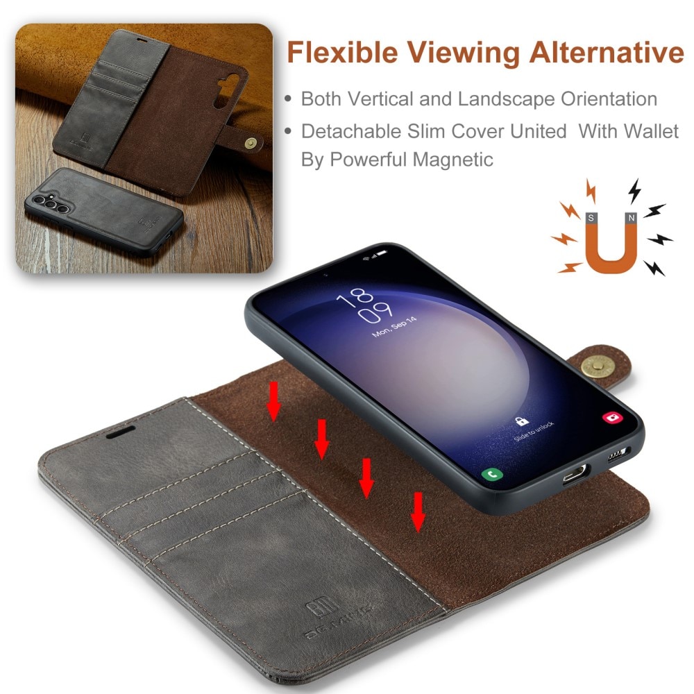 Cover portafoglio Magnet Wallet Samsung Galaxy A16 Brown