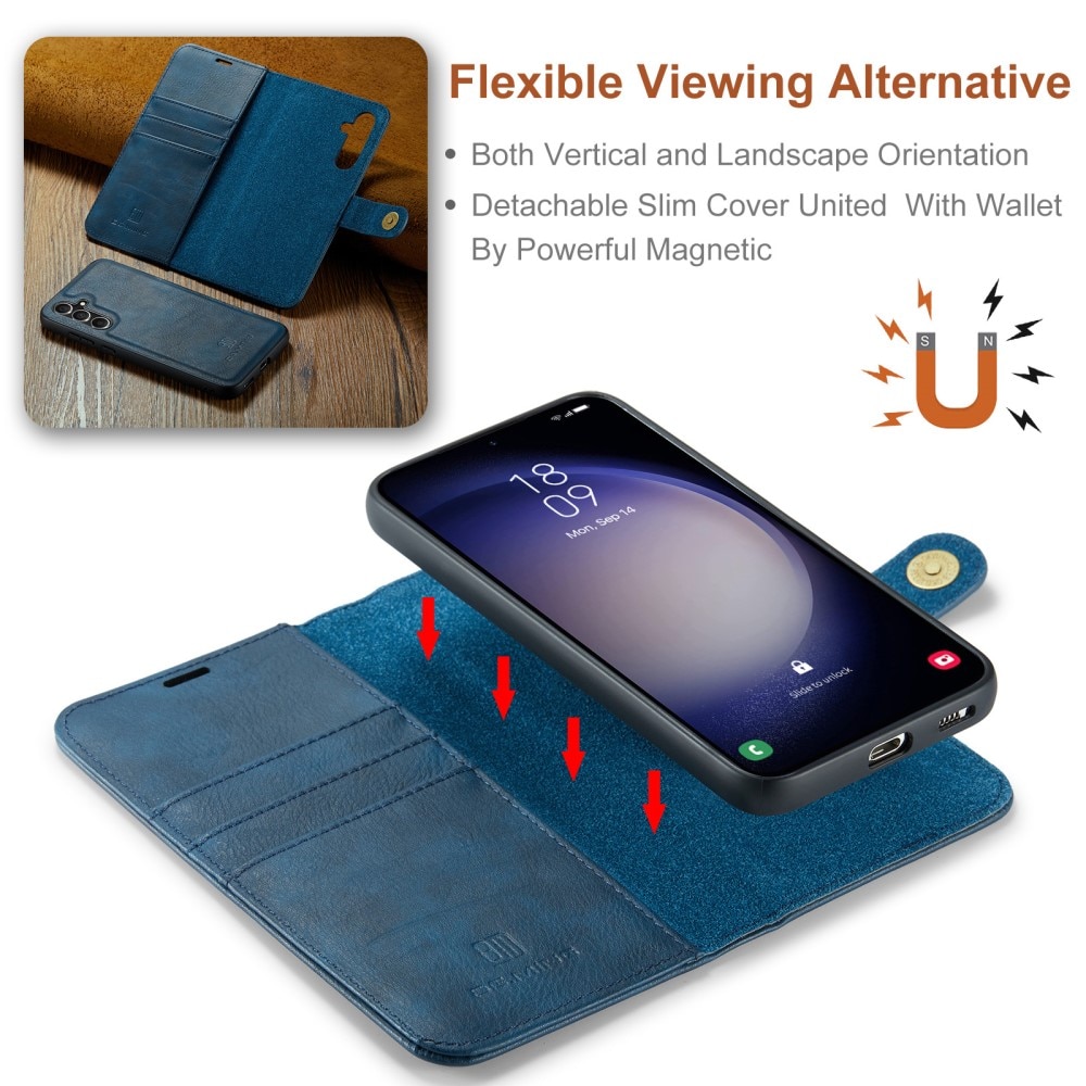 Cover portafoglio Magnet Wallet Samsung Galaxy A16 Blue