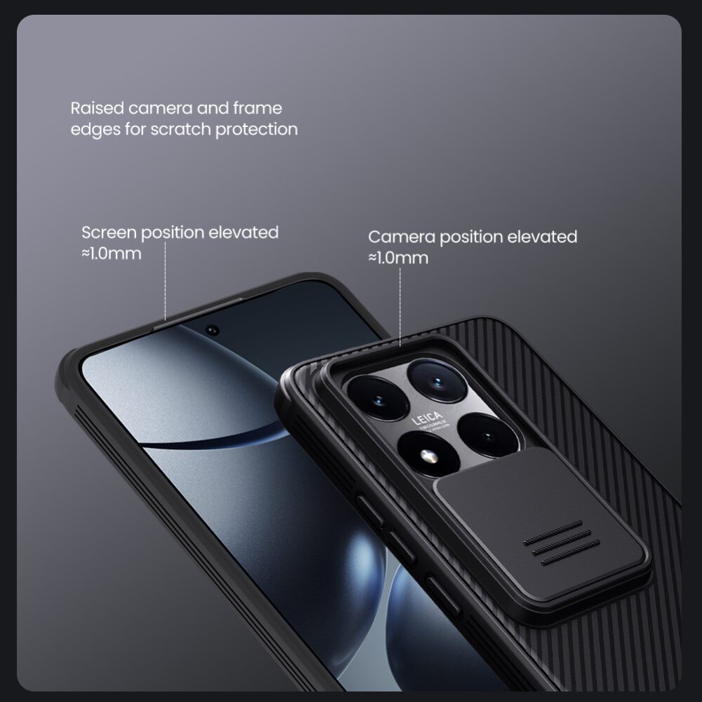 Cover CamShield Xiaomi 14T nero