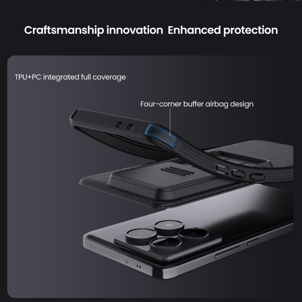 Cover CamShield Xiaomi 14T Pro nero