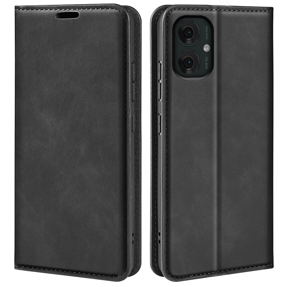 Cover portafoglio sottili Motorola Moto G55 nero