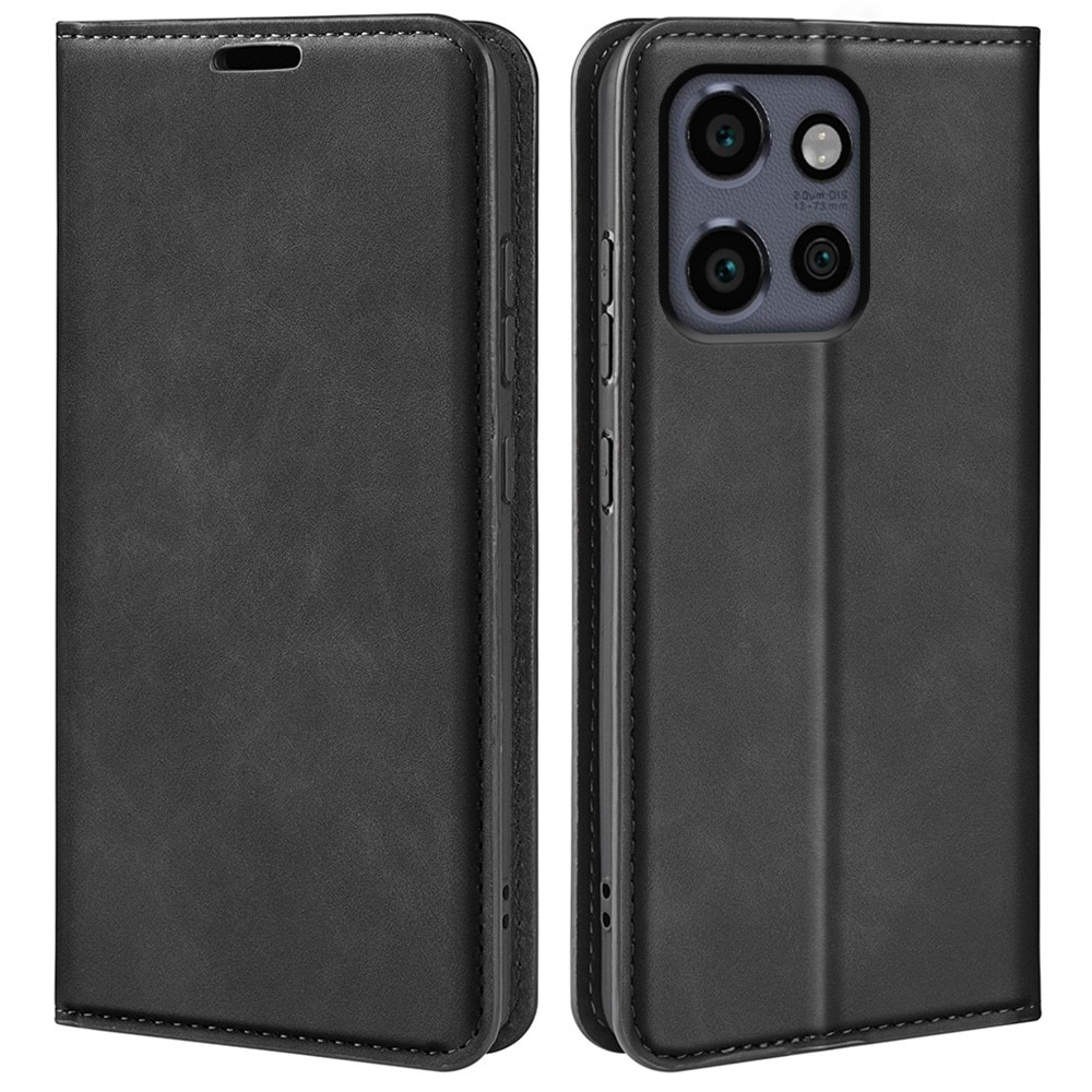 Cover portafoglio sottili Motorola Edge 50 Neo nero