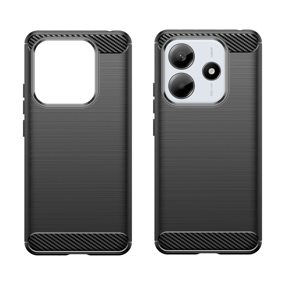 Cover TPU Brushed Xiaomi Redmi Note 14 Black