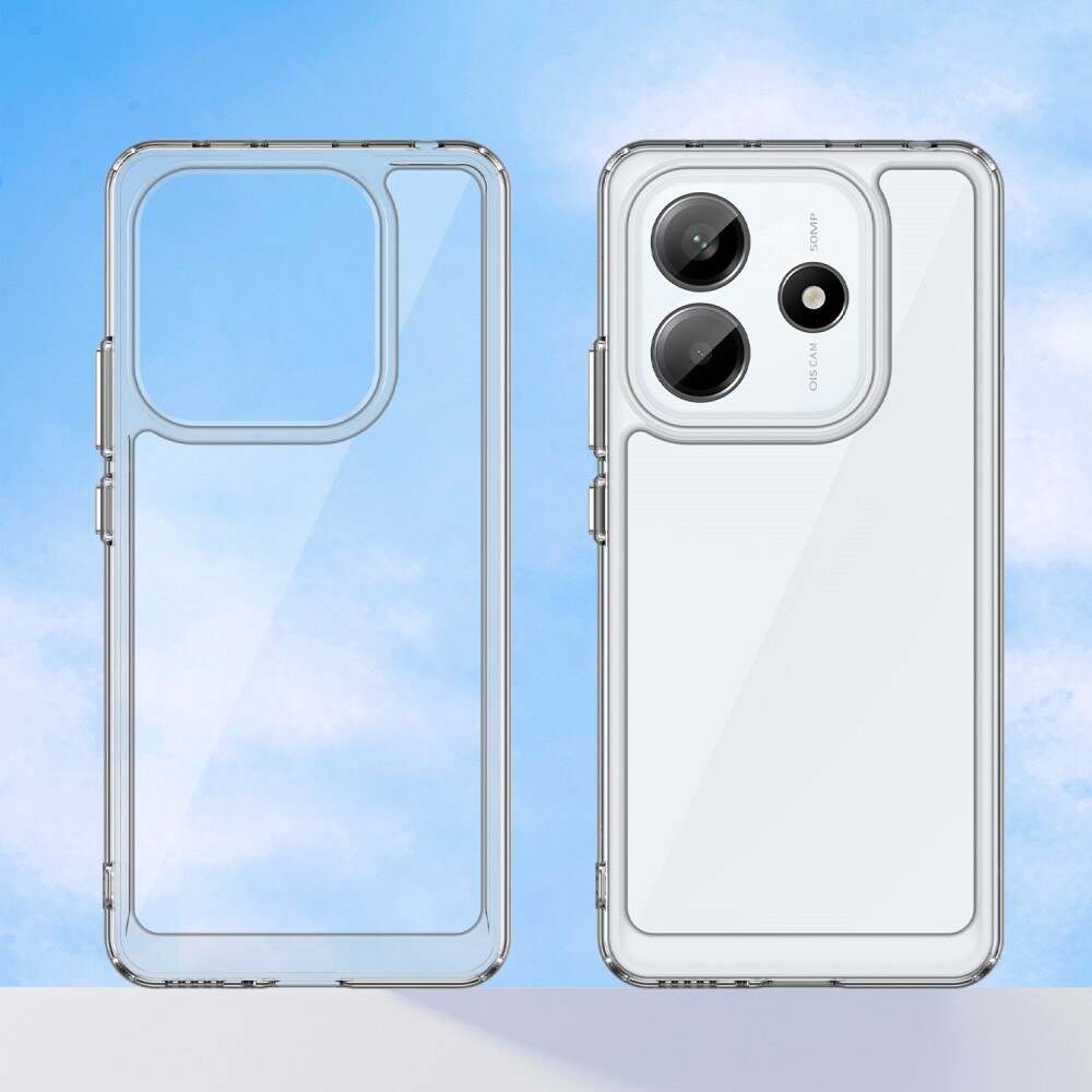 Cover ibride per Xiaomi Redmi Note 14 5G trasparente