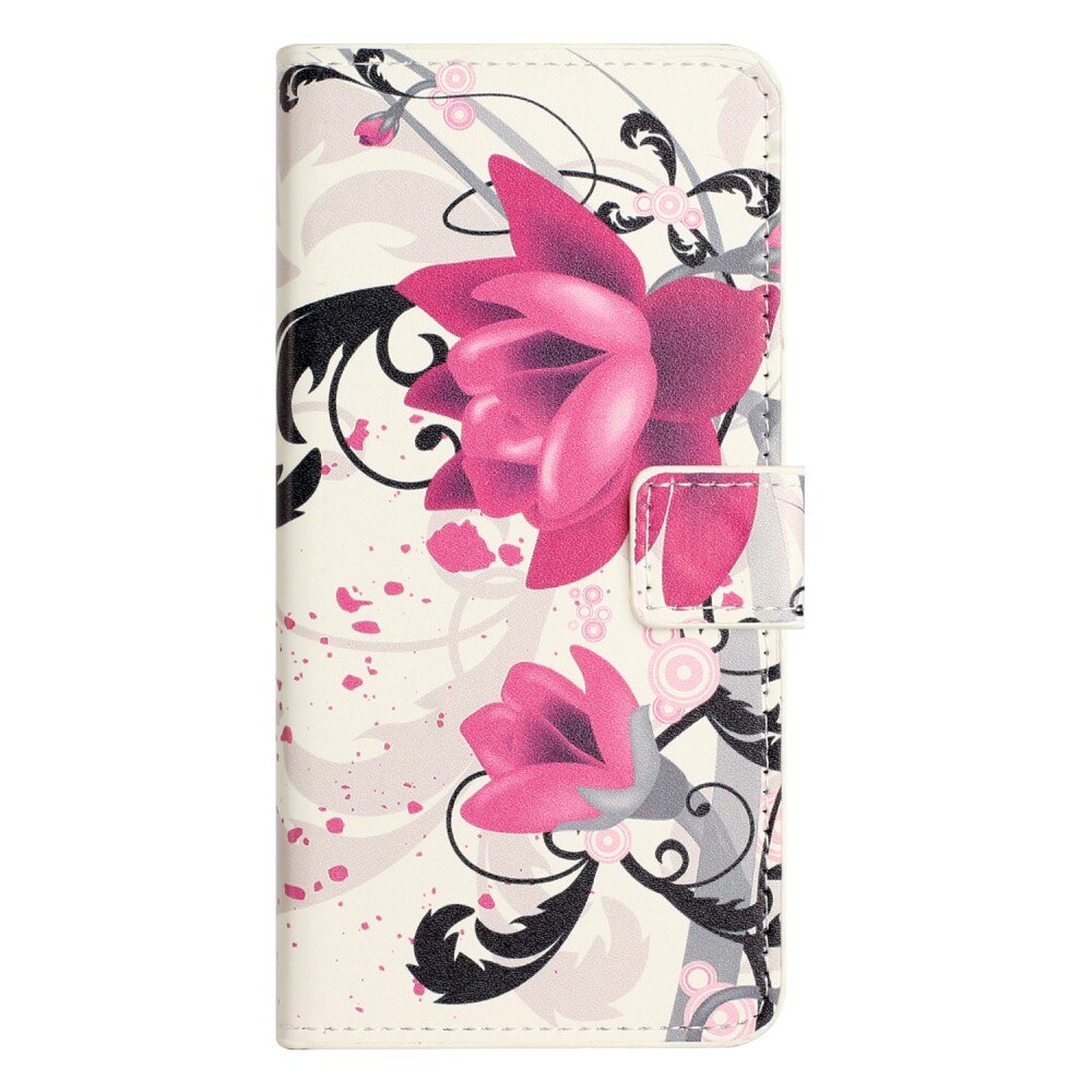 Custodie a portafoglio Samsung Galaxy A36 Flowers