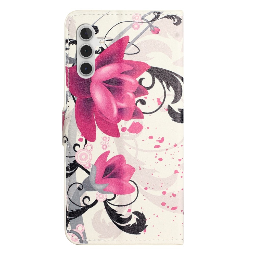 Custodie a portafoglio Samsung Galaxy A36 Flowers