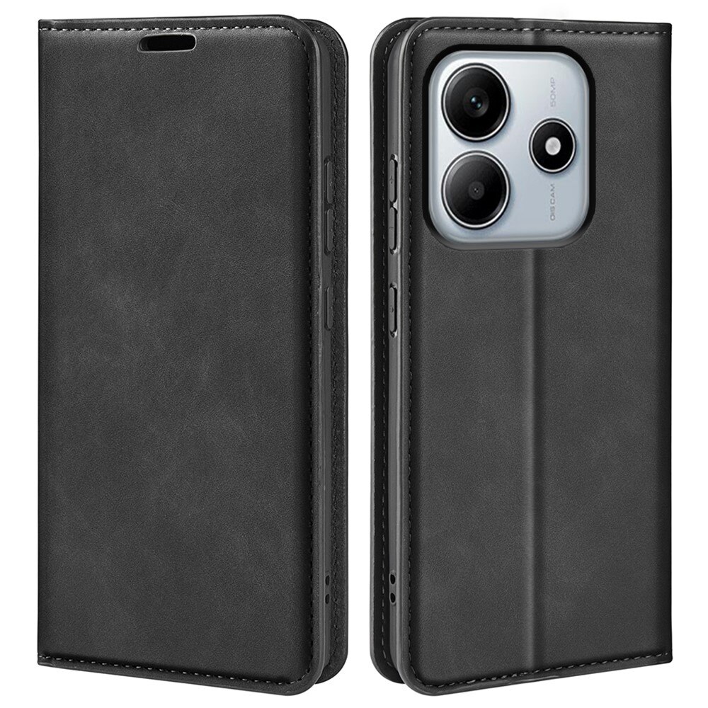 Cover portafoglio sottili Xiaomi Redmi Note 14 5G Nero