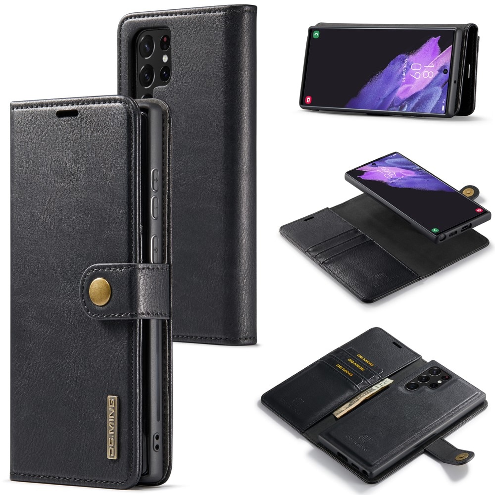 Cover portafoglio Magnet Wallet Samsung Galaxy S25 Ultra Black