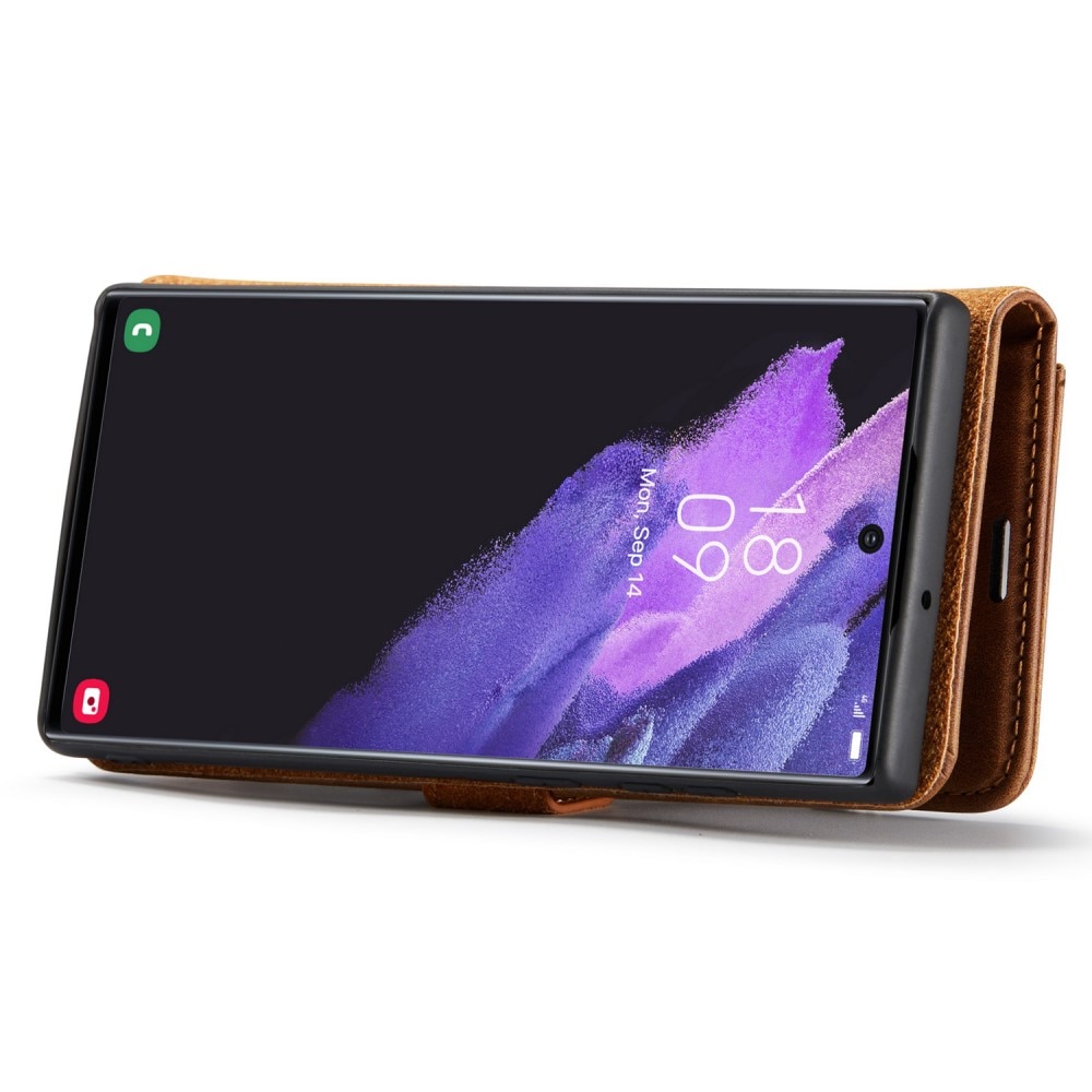 Cover portafoglio Magnet Wallet Samsung Galaxy S25 Ultra Cognac