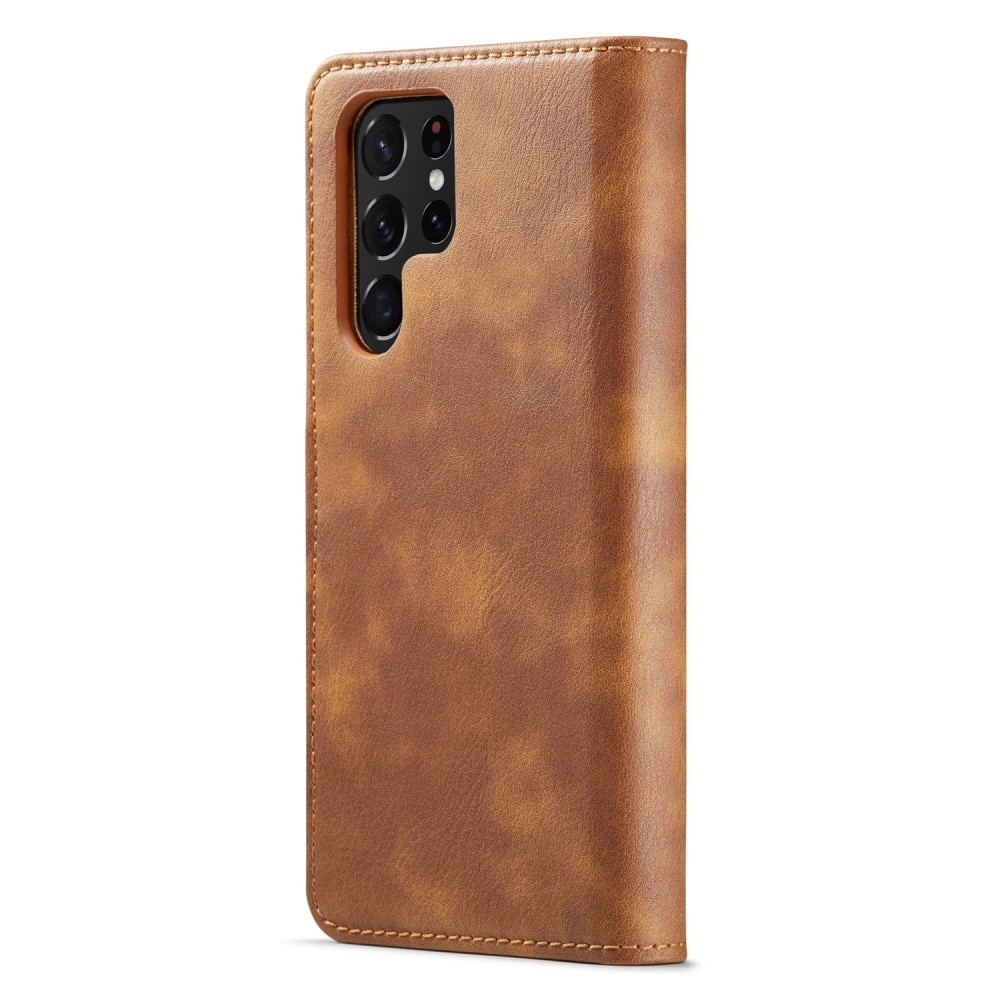 Cover portafoglio Magnet Wallet Samsung Galaxy S25 Ultra Cognac