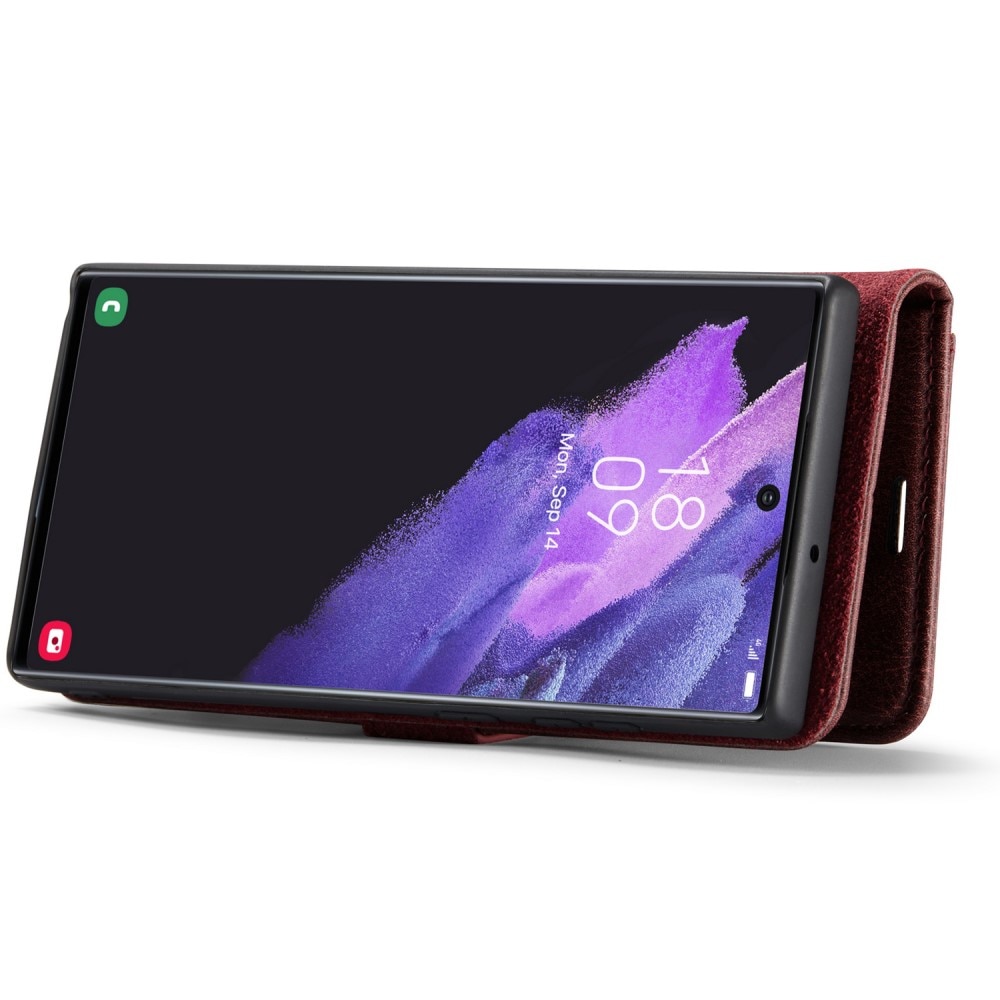 Cover portafoglio Magnet Wallet Samsung Galaxy S25 Ultra Red