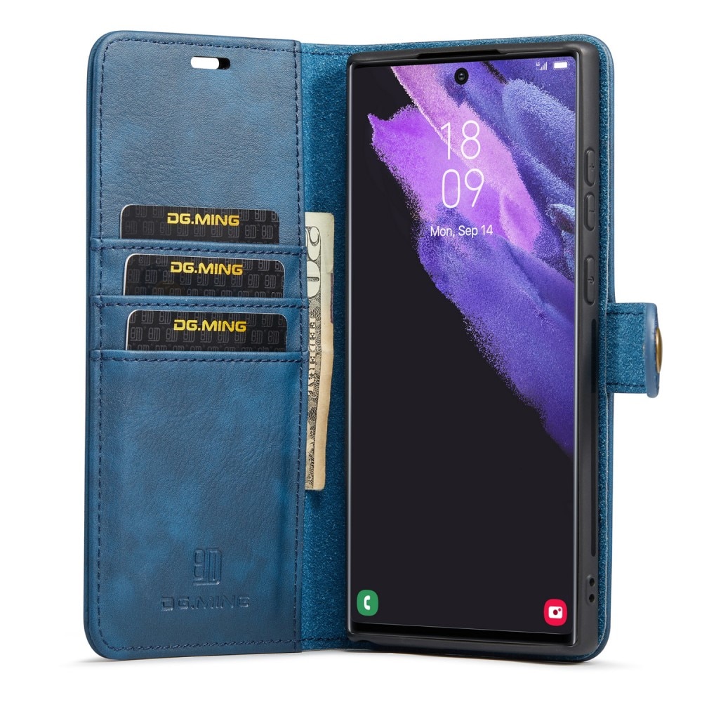 Cover portafoglio Magnet Wallet Samsung Galaxy S25 Ultra Blue