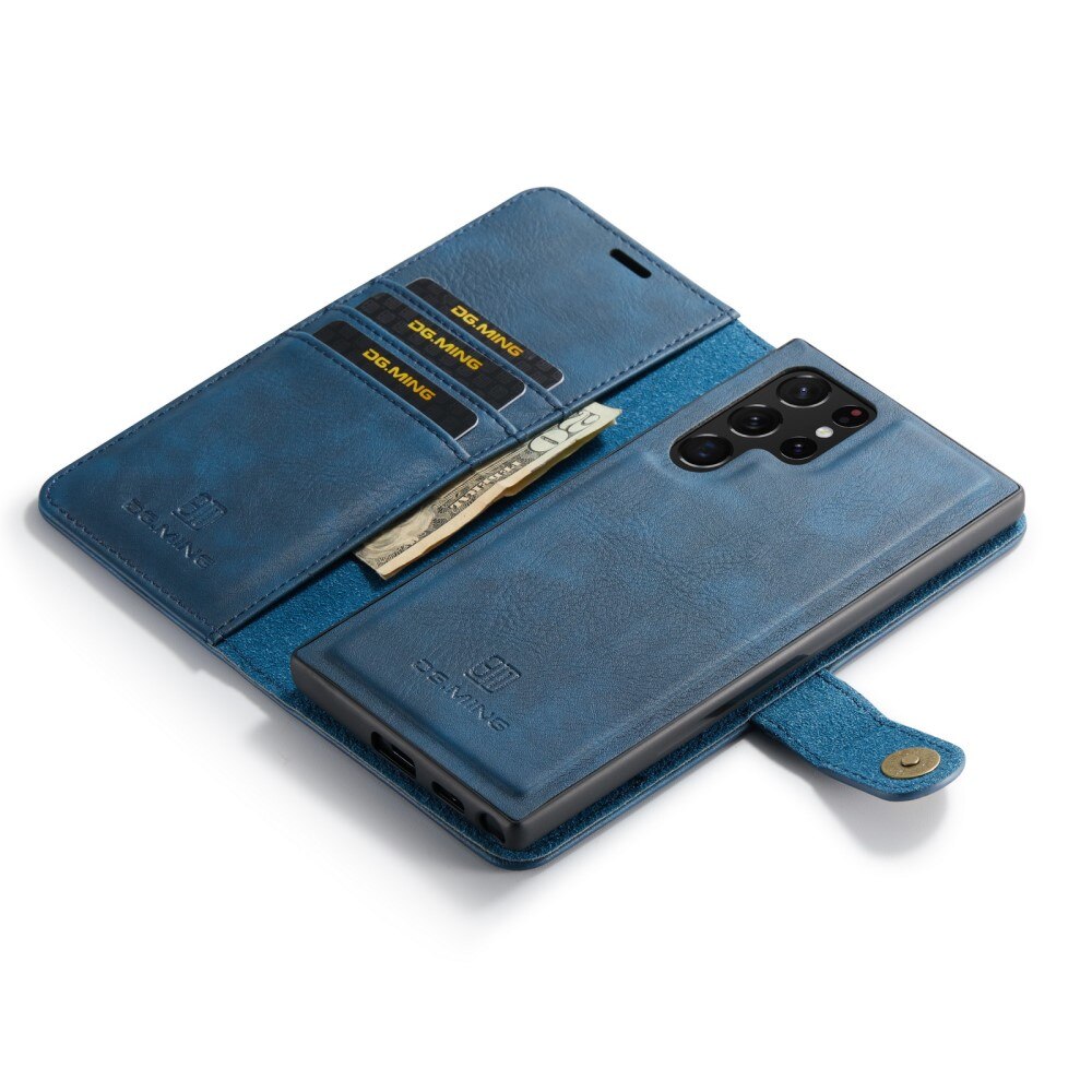 Cover portafoglio Magnet Wallet Samsung Galaxy S25 Ultra Blue