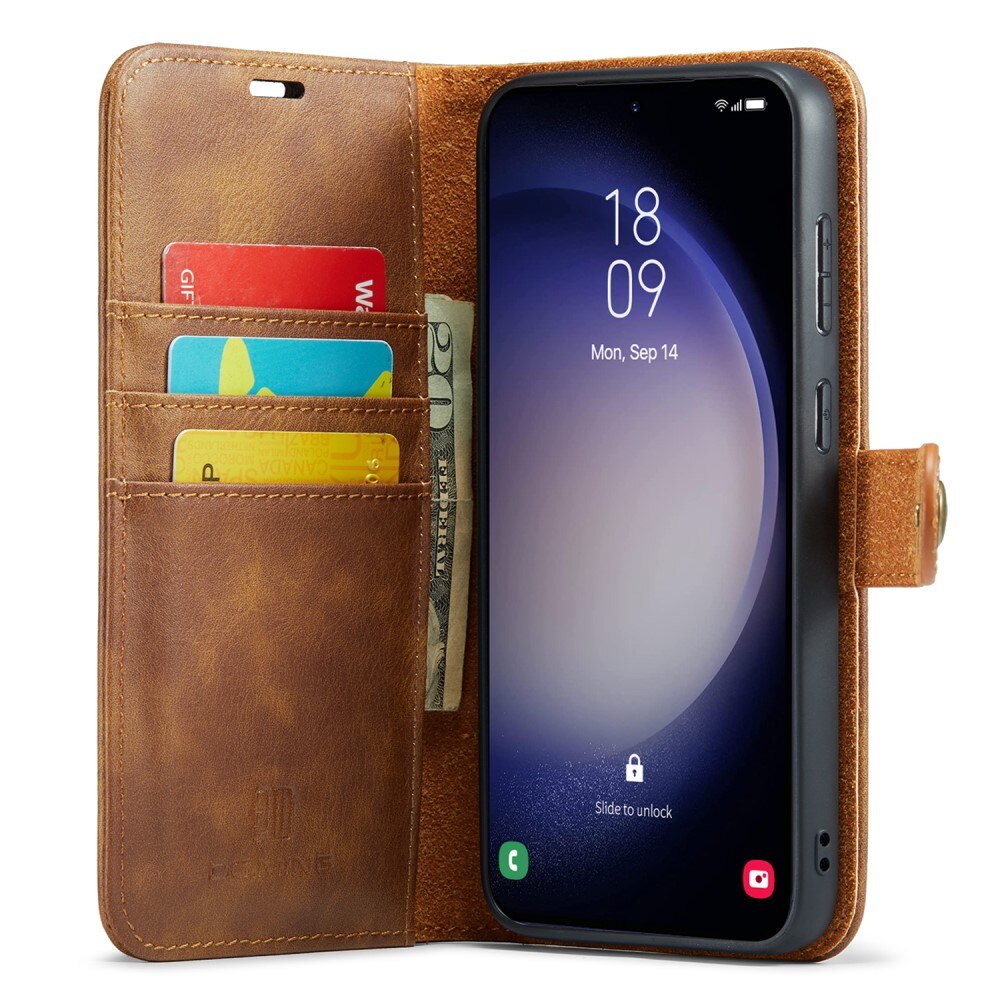 Cover portafoglio Magnet Wallet Samsung Galaxy A36 Cognac