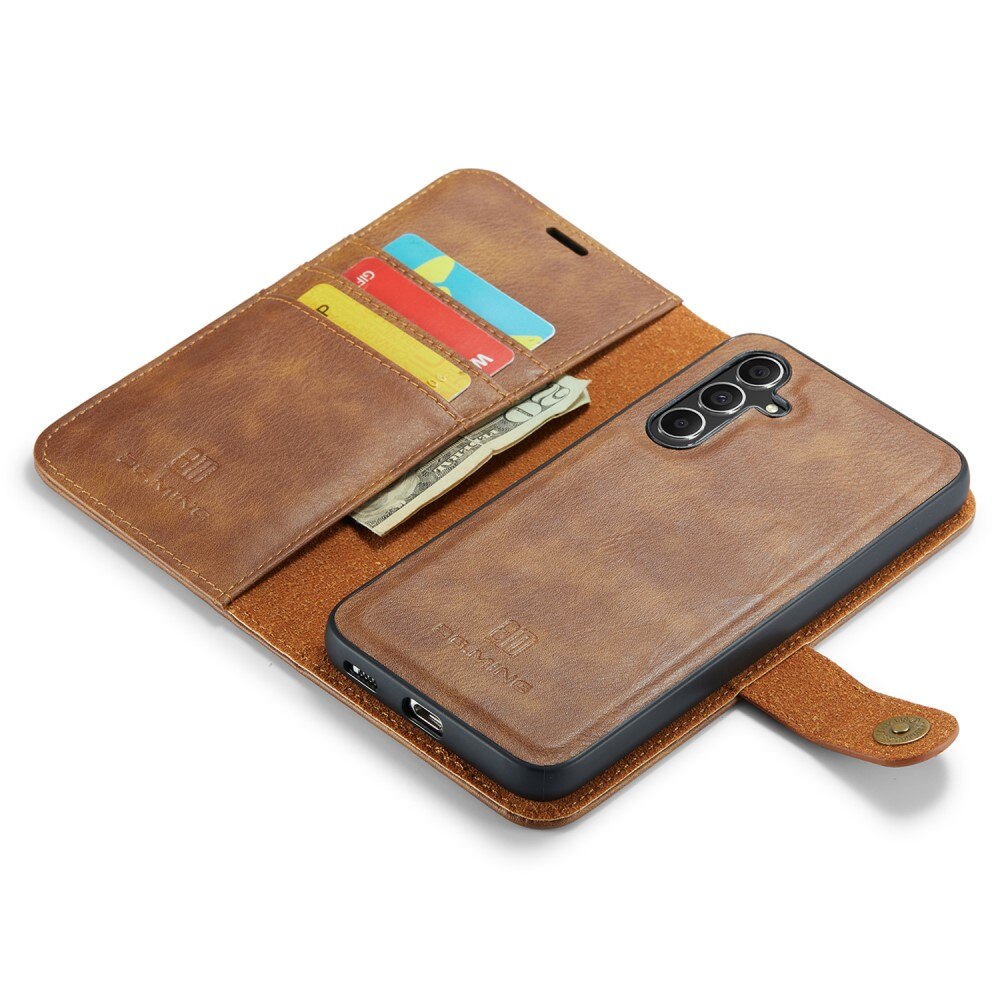 Cover portafoglio Magnet Wallet Samsung Galaxy A36 Cognac