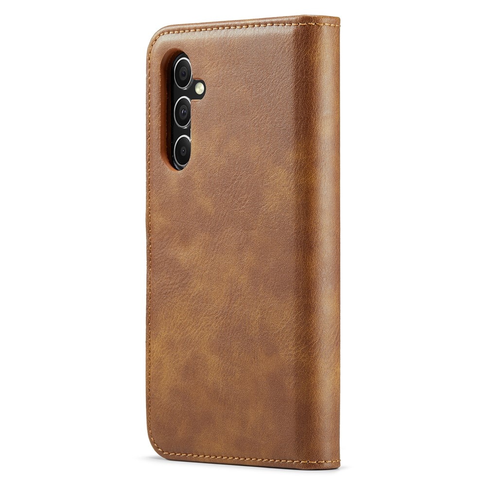 Cover portafoglio Magnet Wallet Samsung Galaxy S25 Cognac