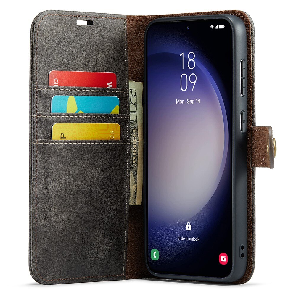 Cover portafoglio Magnet Wallet Samsung Galaxy S25 Brown